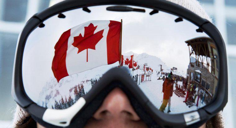 Cosa rappresentano i colori della bandiera canadese?