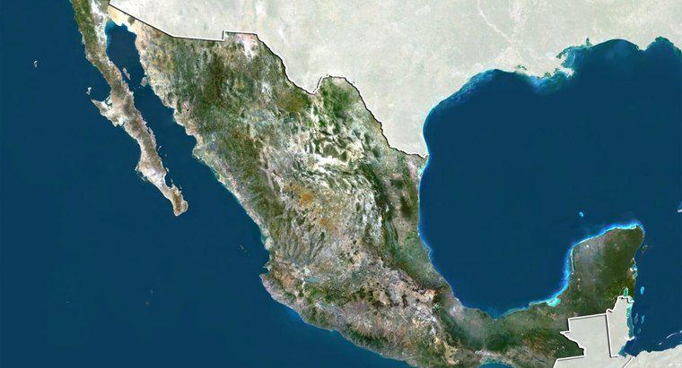 Quali sono le due penisole trovate in Messico?
