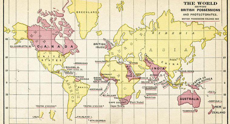 Quali erano i paesi dell'impero britannico?