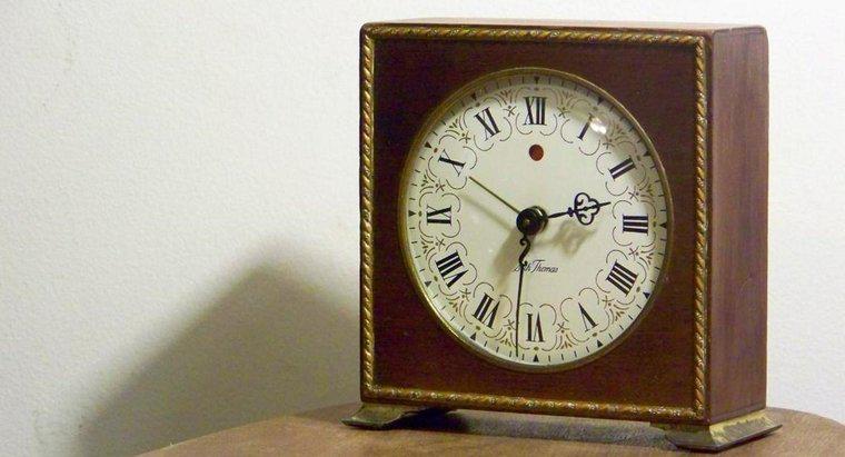 Quali sono le istruzioni per un orologio Seth Thomas?