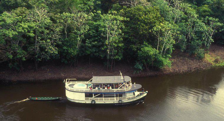 Come le persone usano il Rio delle Amazzoni?
