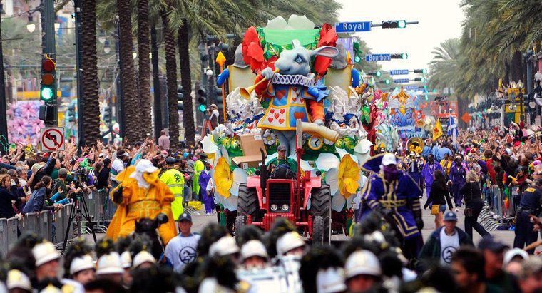 Dov'è la più grande celebrazione del Mardi Gras?