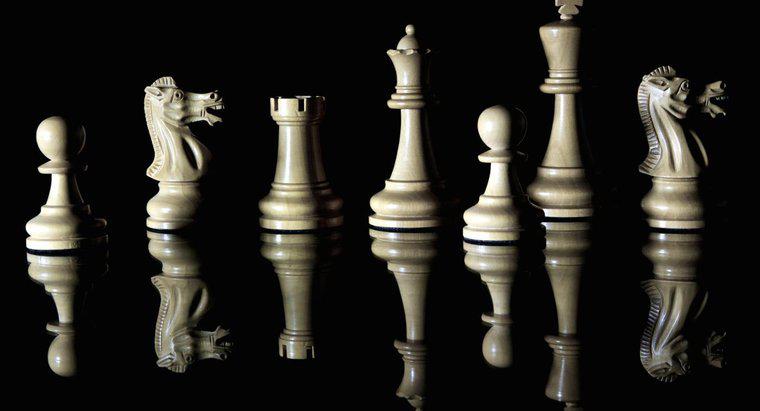 Quali sono i nomi di tutti i pezzi degli scacchi?