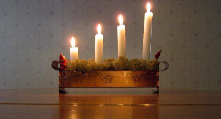 Cosa rappresentano le candele dell'avvento?
