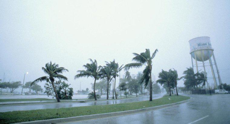 Quali sono le parti principali di un uragano?