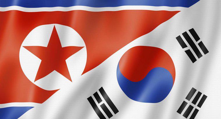 Quando ha fatto Nord e Sud Corea Split?