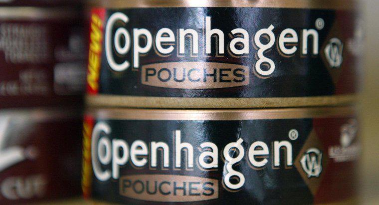 Quali tipi di tabacco senza fumo fa Copenhagen?