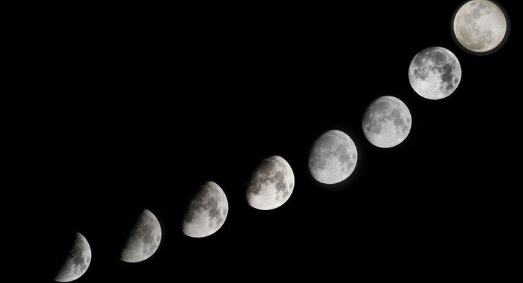 Perché la luna cambia forma durante il mese?