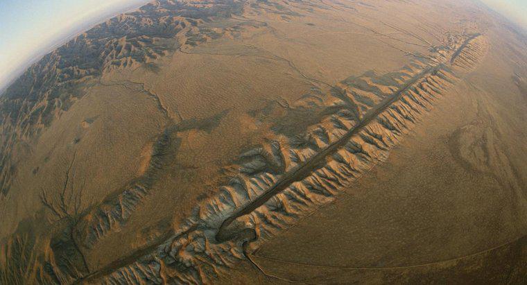 Che tipo di limite di placca la faglia di San Andreas è esemplificativa?