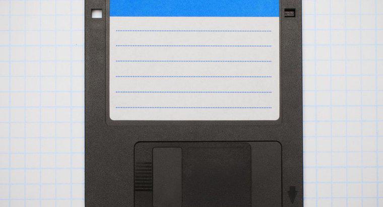 Qual è la capacità di archiviazione di un floppy disk?