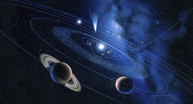 Quanto è lontano Saturno dal sole?