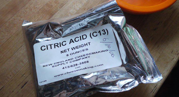 Qual è il PH dell'acido citrico?