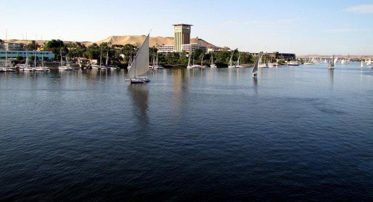 In che direzione scorre il fiume Nilo?