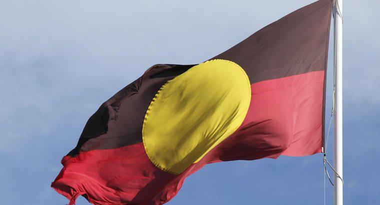 Che cosa rappresenta la bandiera aborigena?