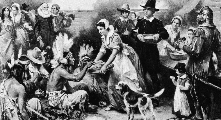 Quando si sono incontrati i pellegrini e i nativi americani?