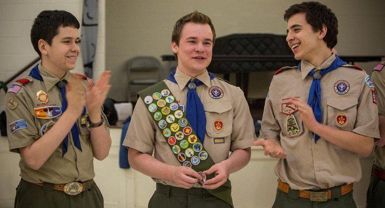 Quanti pollici si abbassa su un telaio da boy scout Fai il tuo primo badge?