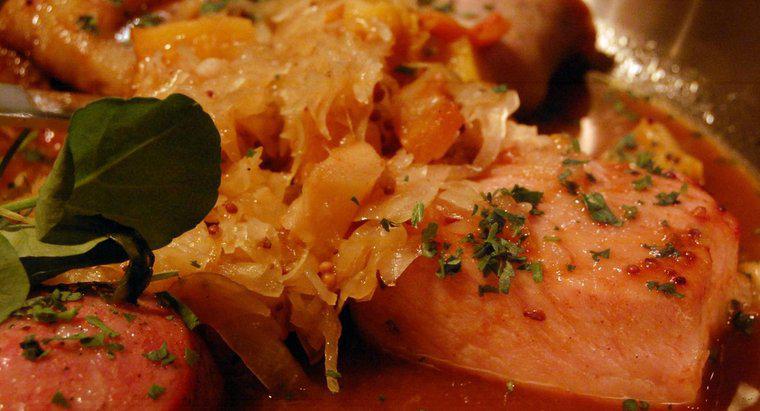 Mangiare maiale e crauti è una tradizione di capodanno?