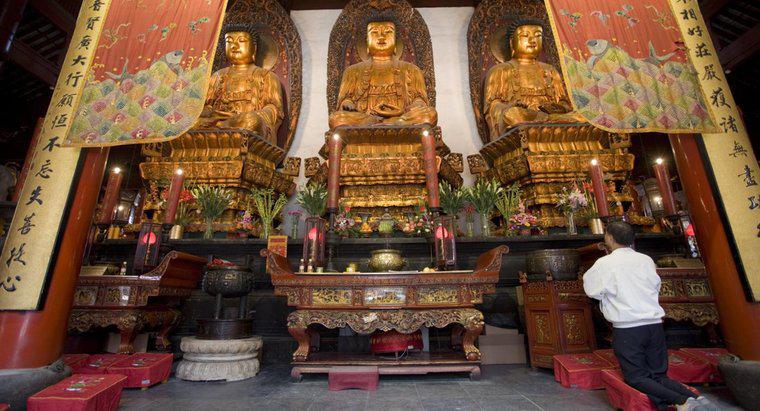 Qual è il luogo di culto buddista chiamato?