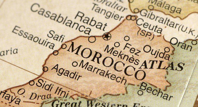 Quali paesi confina con il Marocco?