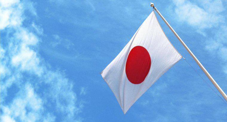 Che cosa simboleggia la bandiera giapponese?
