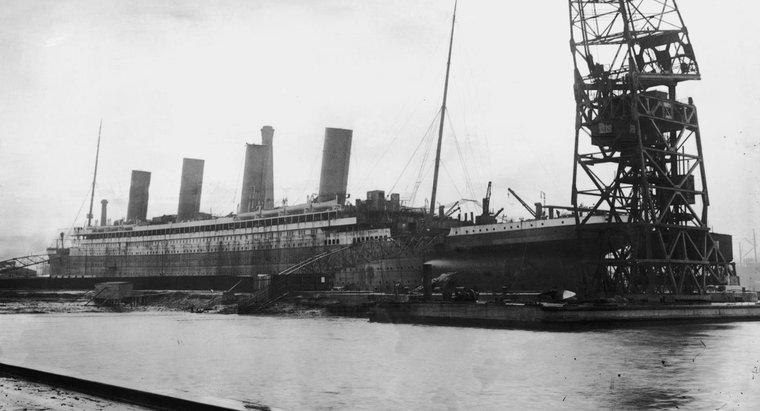 Quanti mazzi ha avuto il Titanic?