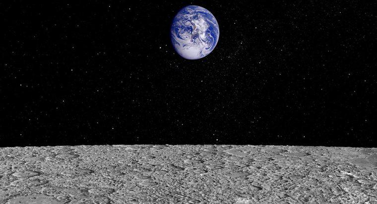 Come si confronta il diametro della luna con la distanza tra la terra e la luna?