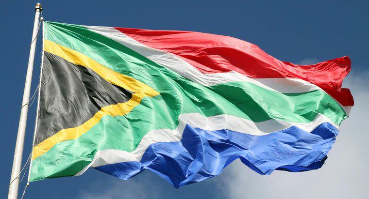 Cosa significano i colori sulla bandiera del Sud Africa?
