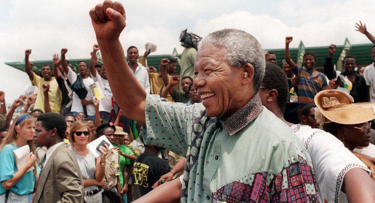 Quando Did Nelson Mandela è diventato presidente?