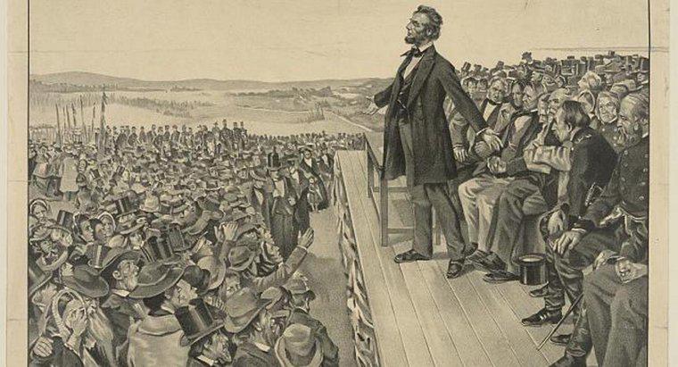 Cosa ha fatto l'indirizzo di Gettysburg per aiutare gli americani a realizzarsi?