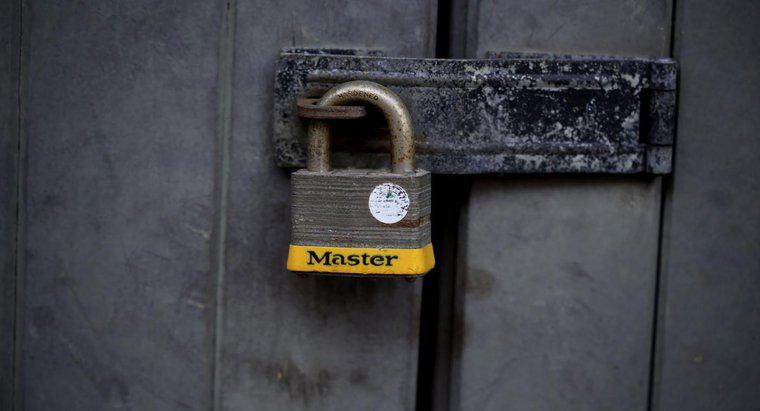 Come si trova un codice chiave di blocco master?