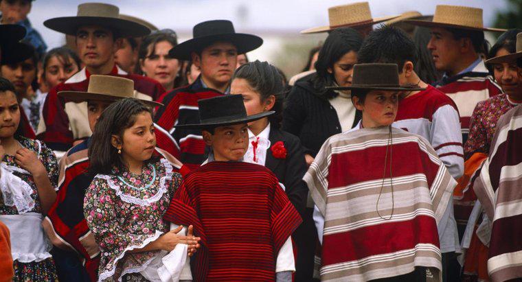 Quale abbigliamento è tradizionale in Cile?