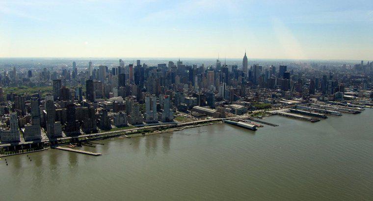 Dove inizia e termina l'Hudson River?