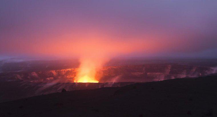 Quante volte è esploso il vulcano Kilauea?