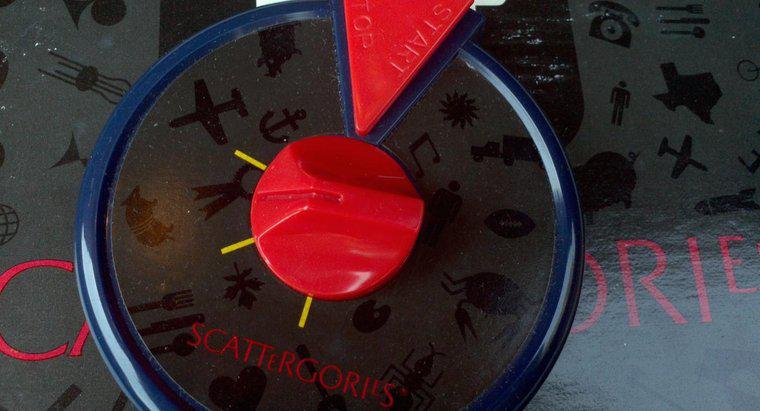 Quanto dura il timer in Scattergories?