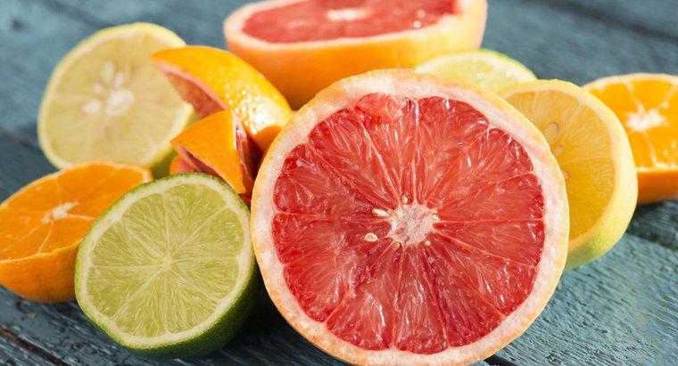 Quali frutti contengono acido citrico?