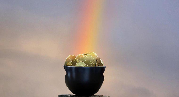 Perché c'è una pentola d'oro alla fine di un arcobaleno?
