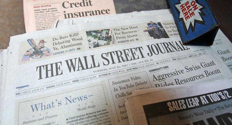 Quanto spesso viene pubblicato il Wall Street Journal?