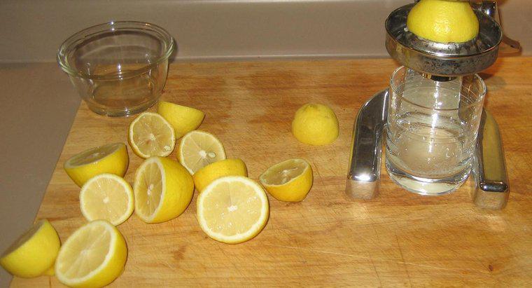 Qual è la formula chimica per succo di limone?