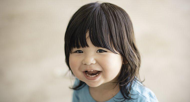 Quando i bambini sorridono per primi?