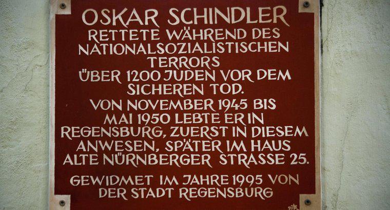 Come ha fatto Oskar Schindler a morire?