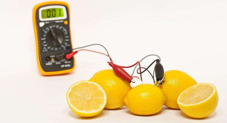Il succo di limone conduce l'elettricità?