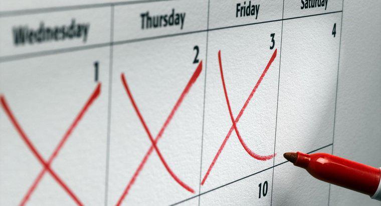 Quanti giorni ci sono in un anno senza fine settimana?