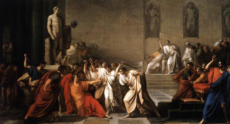 Quali sono le ragioni per cui Bruto dà l'uccisione di Cesare?