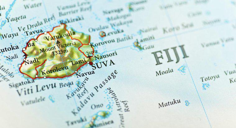 Su quale continente si trovano le Fiji?