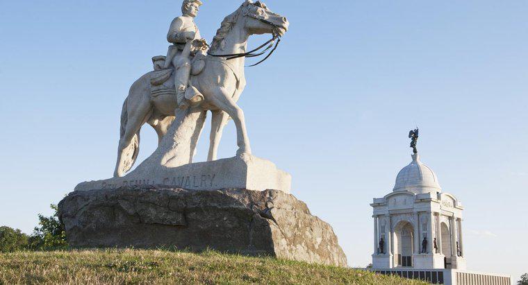 Quali furono le due principali battaglie della guerra civile combattute sul suolo dell'Unione?