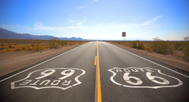 Dove inizia e termina Route 66?