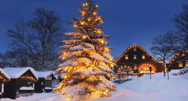 Come si imposta un villaggio di Natale?
