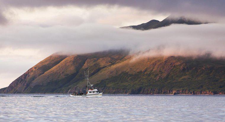 Quale gruppo di piccole isole forma la lunga coda dell'Alaska?